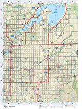 SKSK73 TOPO Map - Nipawin - Backroad Maps