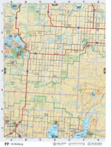 SKSK77 TOPO Map - St Walburg - Backroad Maps