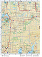 SKSK77 Wall Map - St Walburg - Backroad Maps
