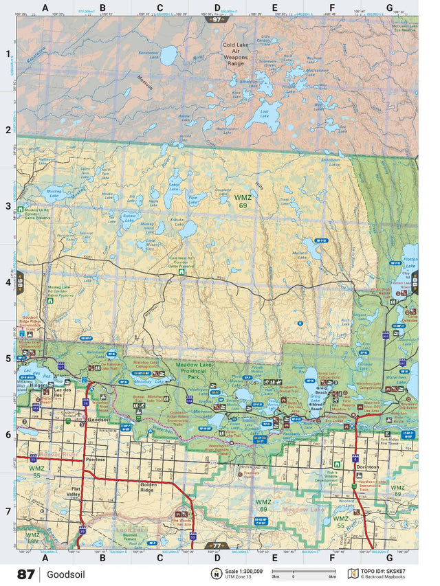 SKSK87 TOPO Map - Goodsoil - Backroad Maps