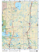 SKSK88 TOPO Map - Waterhen Lake - Backroad Maps