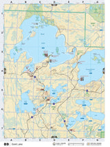 SKSK89 TOPO Map - Dore Lake - Backroad Maps