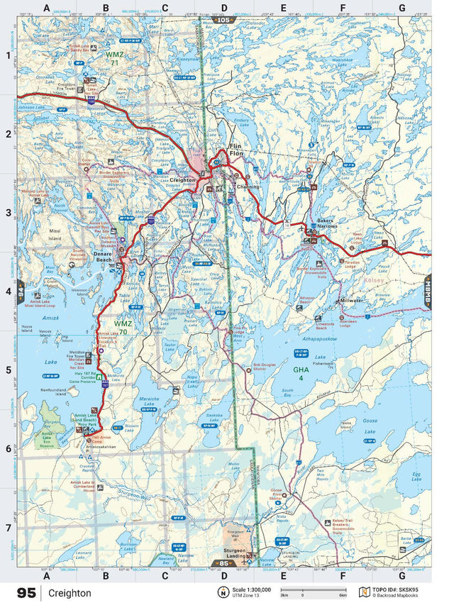SKSK95 TOPO Map - Creighton - Backroad Maps