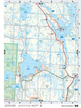 SKSK98 Wall Map - Ile-A La-Crosse - Backroad Maps