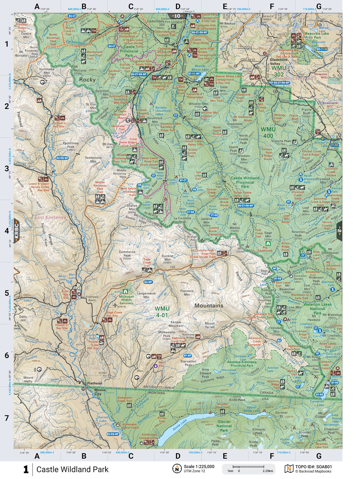 Southern Alberta Backroad Mapbook