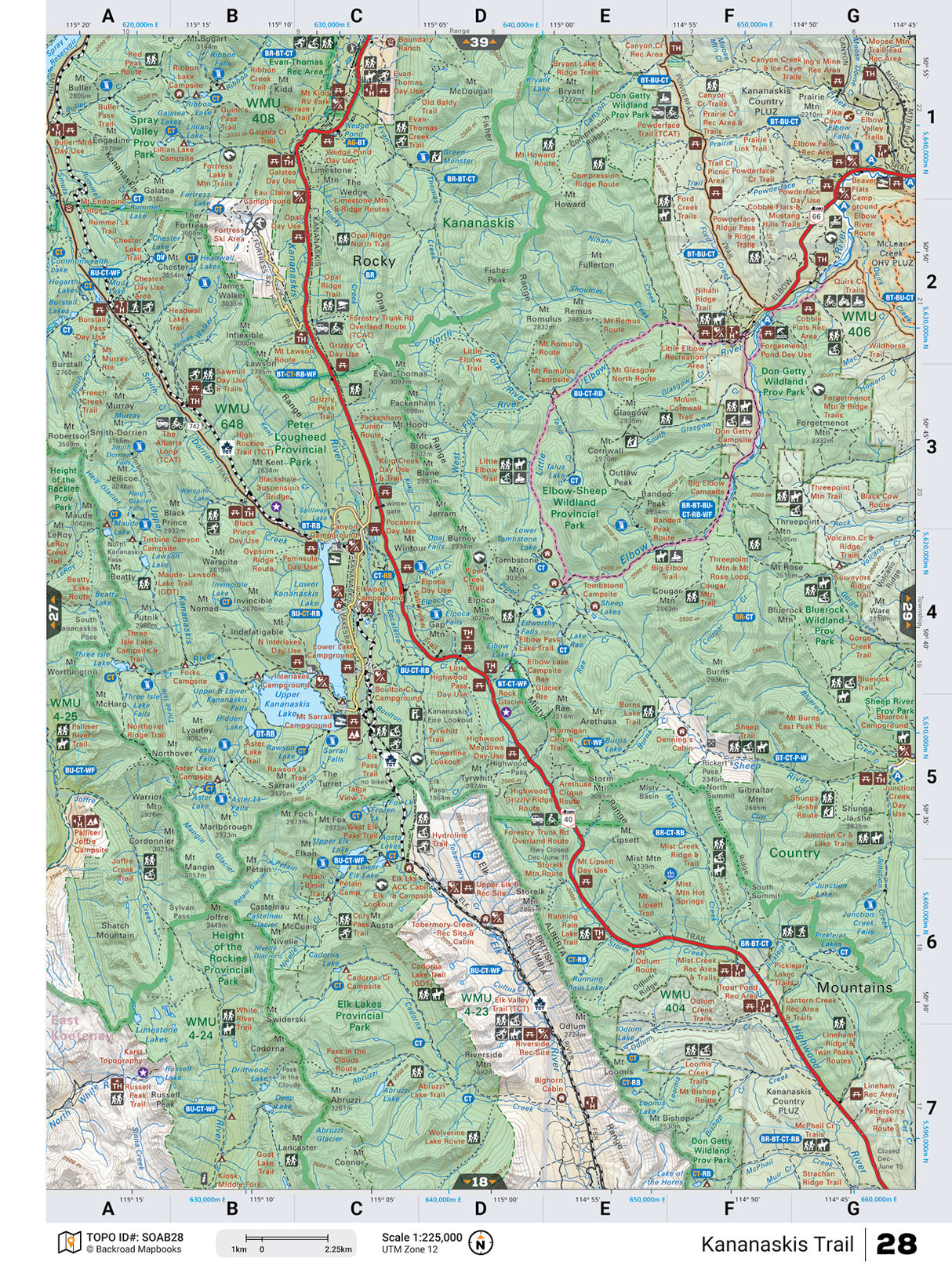 Southern Alberta Backroad Mapbook