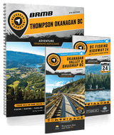 Thompson Okanagan BC - Recreation Map & Mapbook Bundle